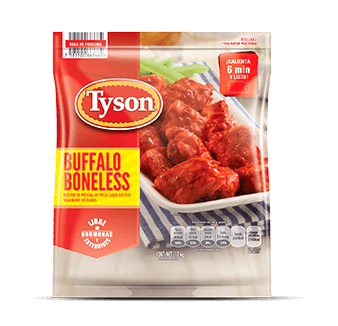 Buffalo Boneless de pollo | Tyson Foods