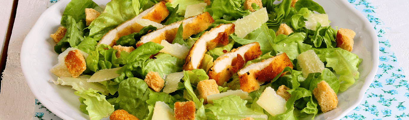 Ensalada Cesar con pollo