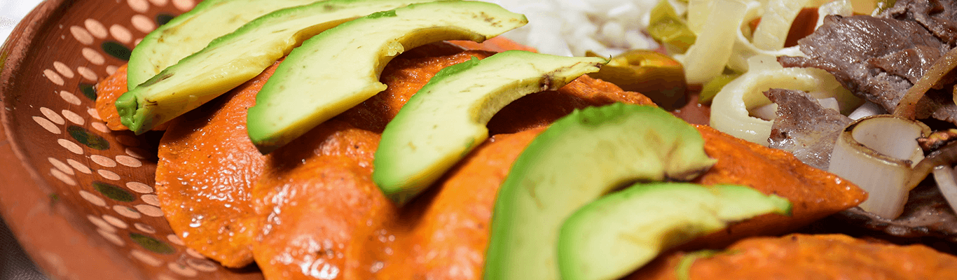 Enchiladas Potosinas con pollo