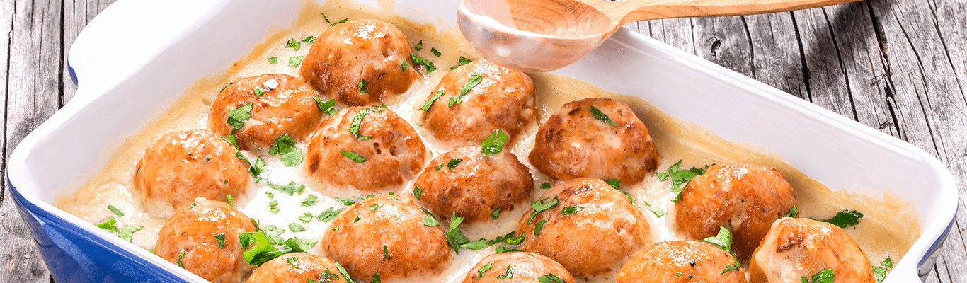 Croquetas de pollo y brócoli